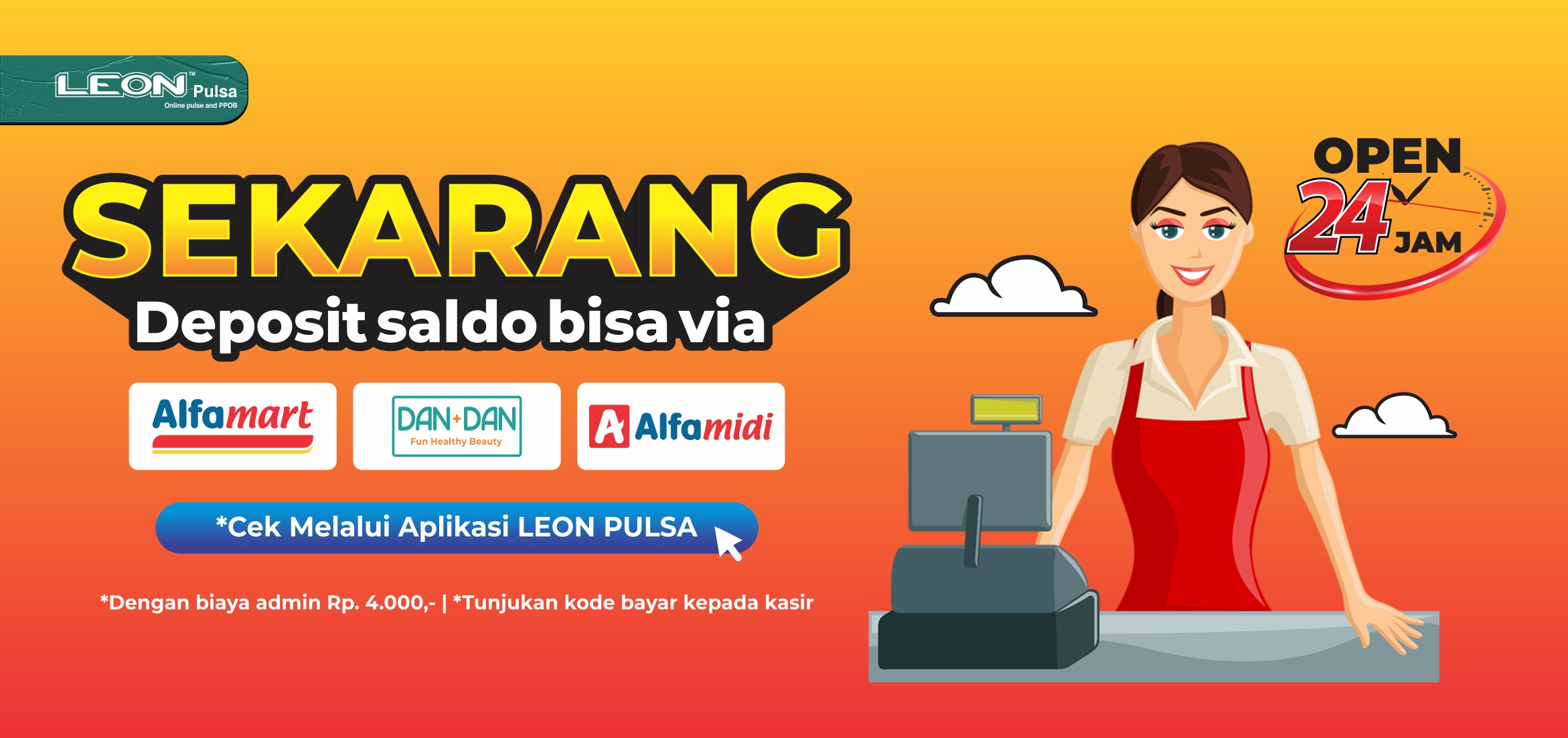 Pengisian Saldo Via Alfamart, Alfamidi, dan DAN+DAN
