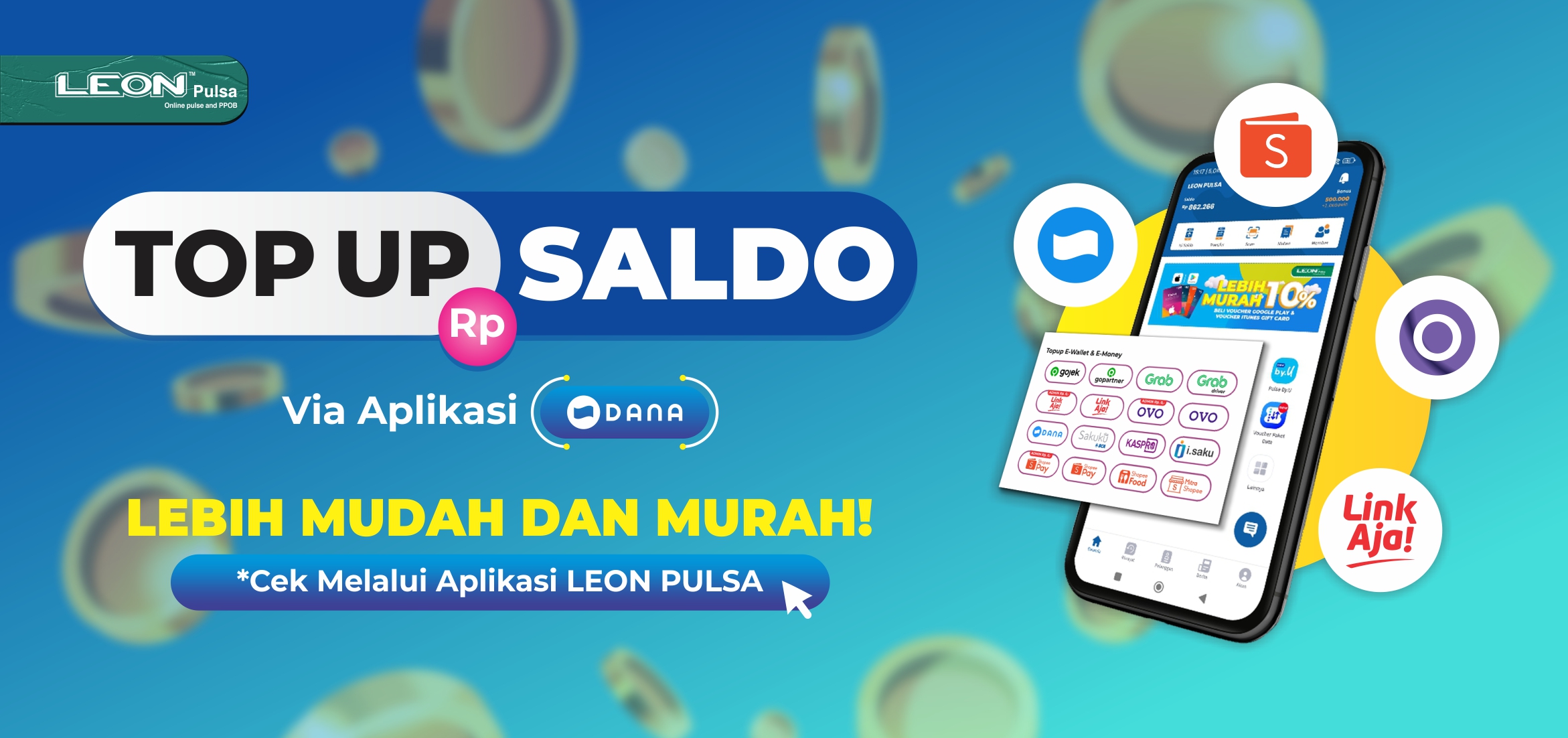 Pengisian Saldo Via Aplikasi Dana