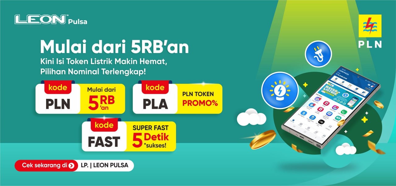 PLN Token Harga Mulai 5Ribuan